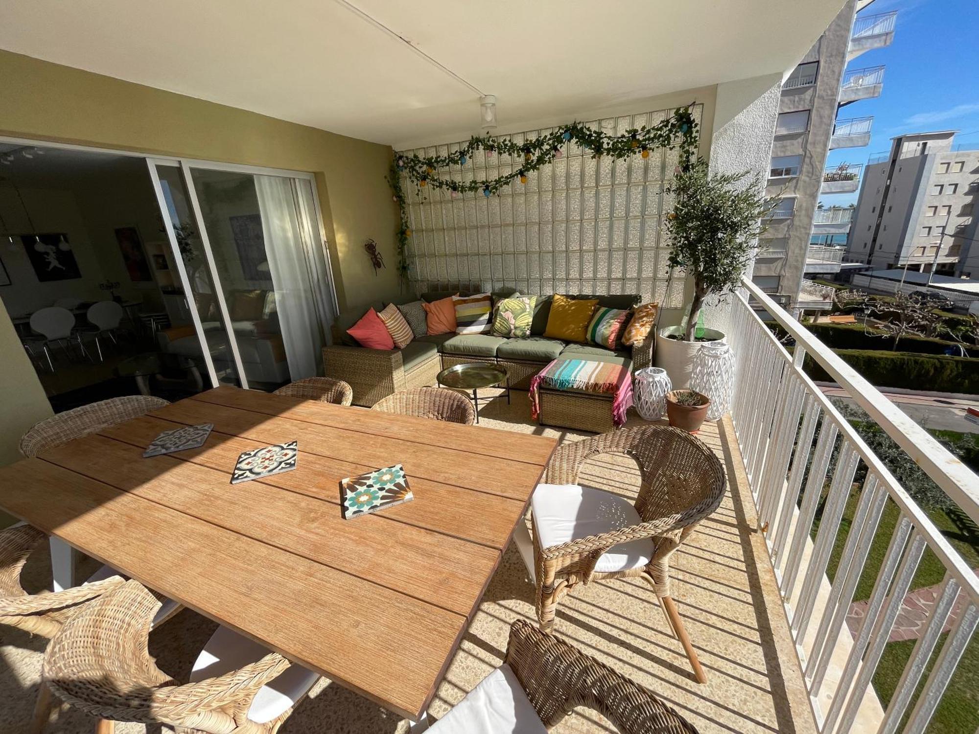 Epis - Large Luxury Apartment With Sea View Беникасим Экстерьер фото